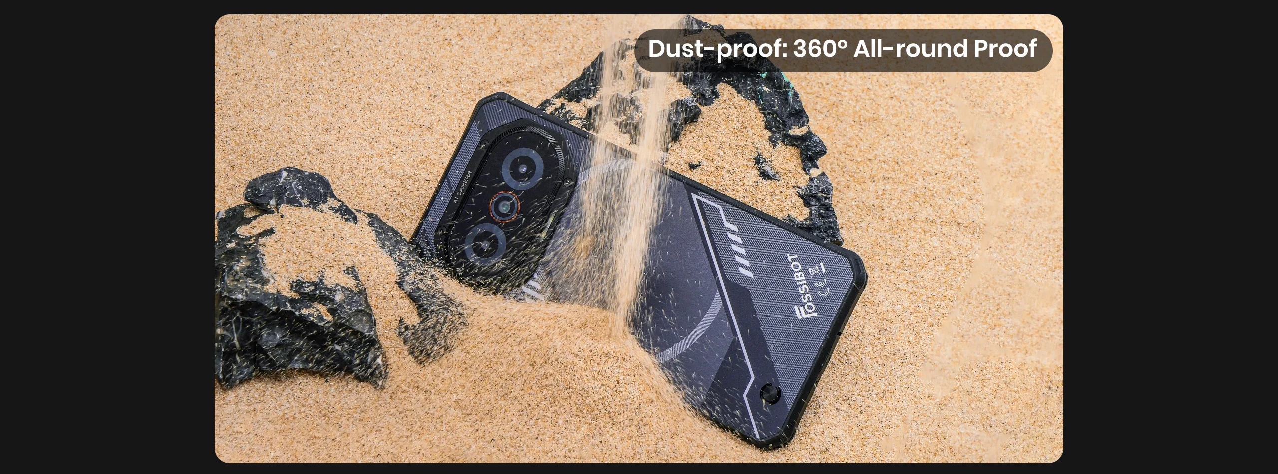 fossibot f106 pro, dust proof