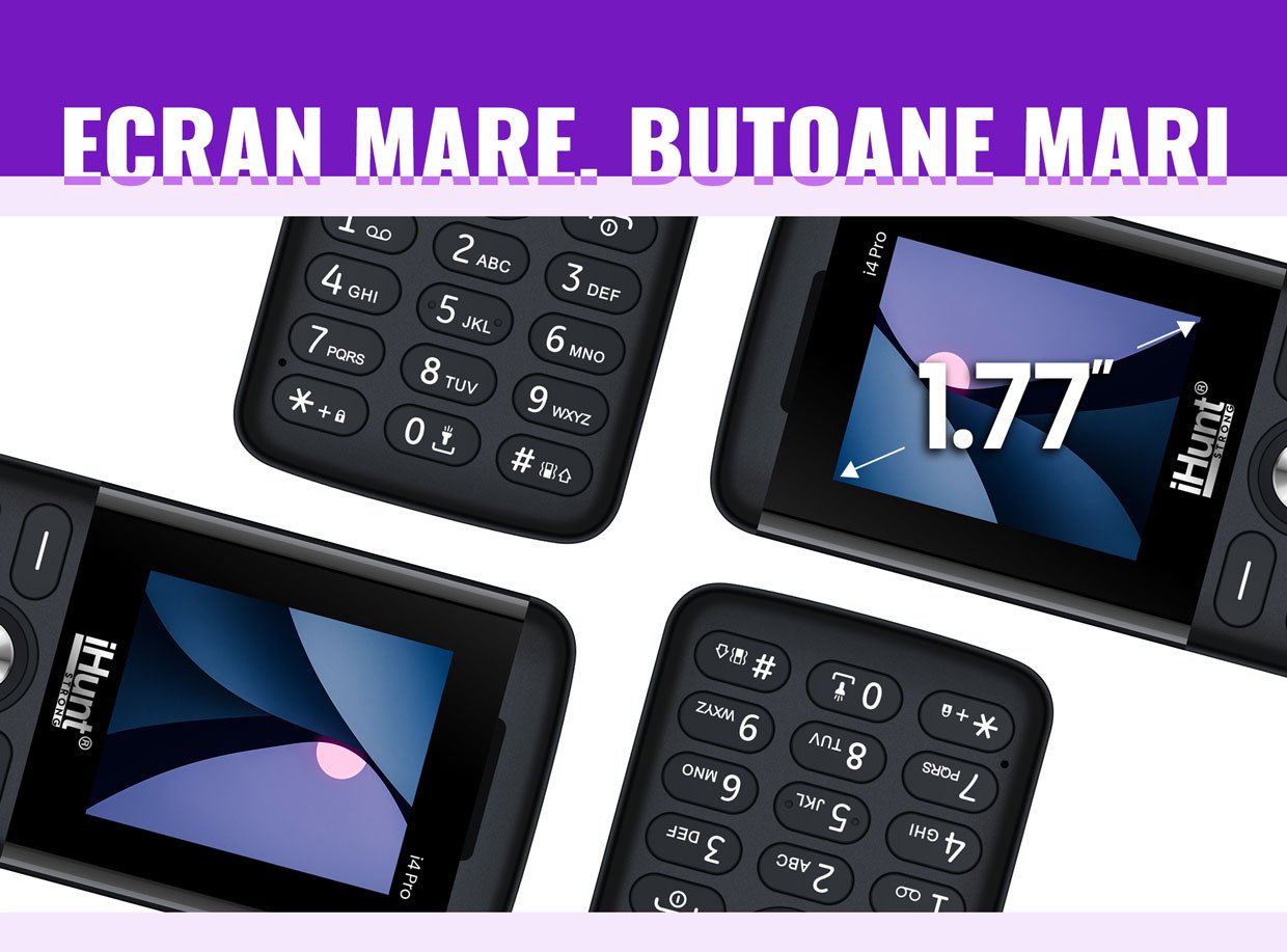 Telefon iHunt i4 Pro - tastatură și design