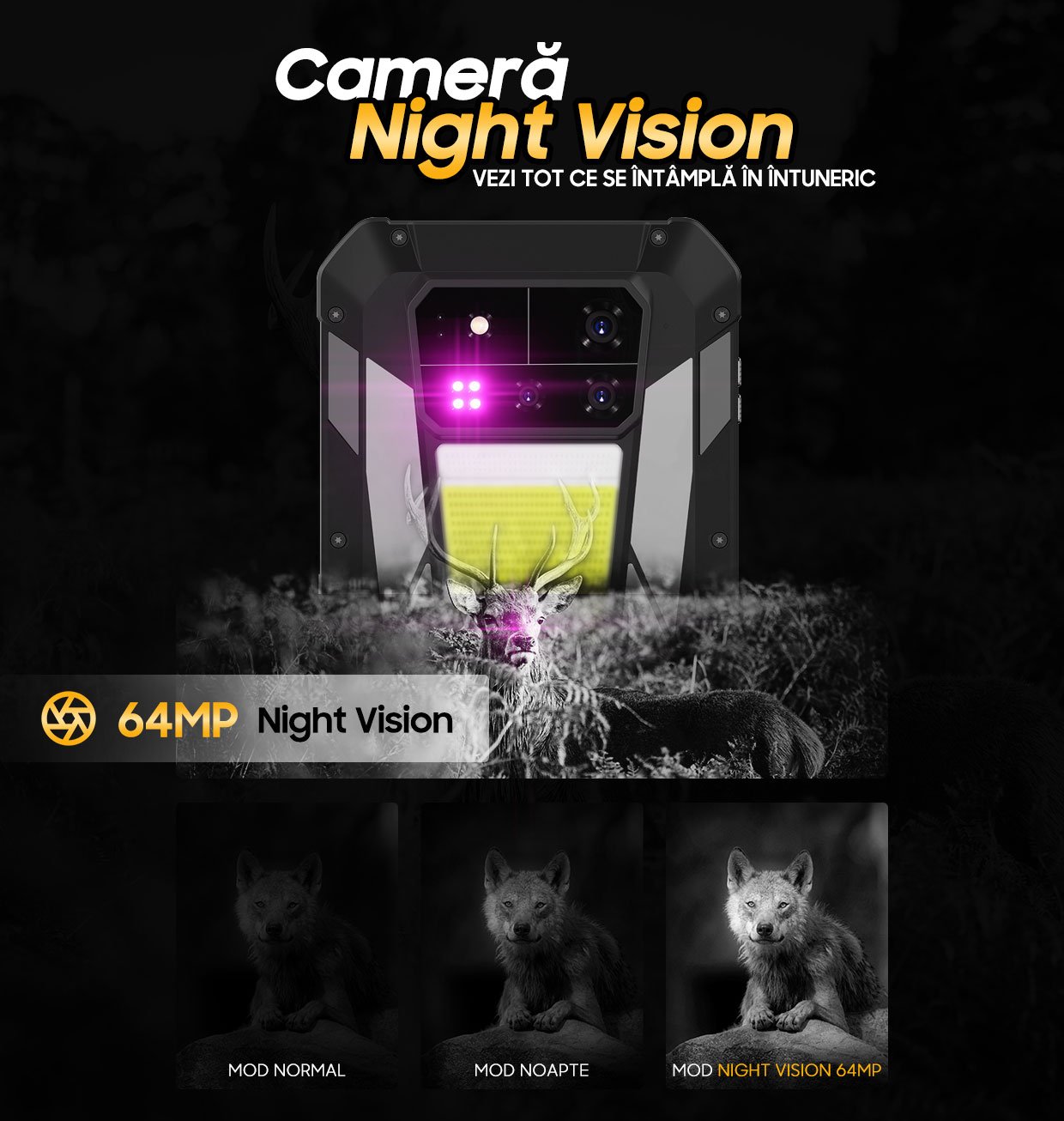 ihunt tank 4 pro, camera night vision