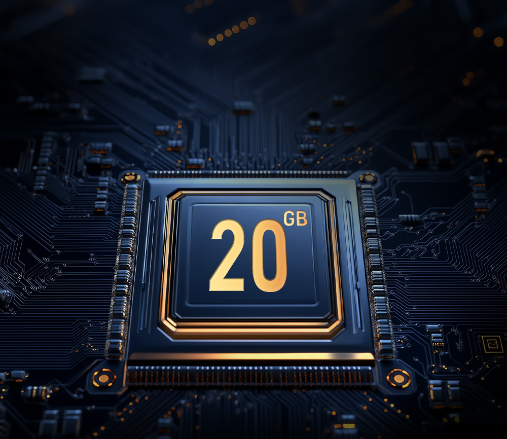 zte v70 20gb memorie ram 